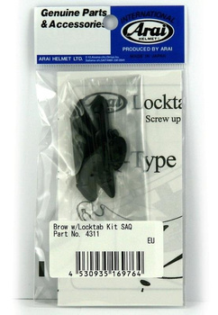 Wloty wentylacyjne ARAI na szybkę brewki SAL / SAI z zapięciem