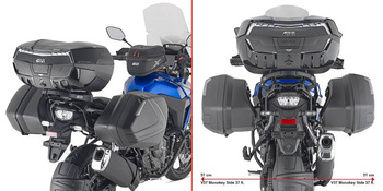GIVI 2023 STELAŻ KUFRÓW BOCZNYCH V35 / K33 -  SUZUKI V-STROM 800DE (2023)