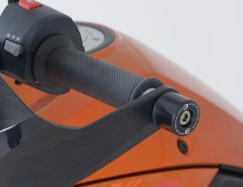 Końcówki kierownicy RG RACING KTM 790/1050/1190 ADV 1290 SUPER ADV/HUSQVARNA FS 450 15- BLACK