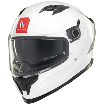 Kask motocyklowy integralny MT FF128SV BRAKER SV SOLID A0 biały połysk