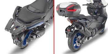 GIVI 2023 STELAŻ KUFRA CENTRALNEGO (BEZ PŁYTY) - YAMAHA > T-MAX 560 (22)