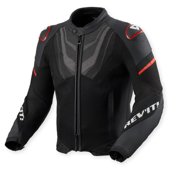 Kurtka motocyklowa REV'IT Mantis 3 H2O czarno czerwona