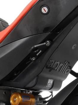 UCHWYTY NA PASY TRANSPORTOWE RG RACING 2 SZT APRILIA RSV4 1100 (FACTORY) 21-/TUONO 1100 21- GOLD