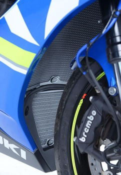 Osłona chłodnicy i chłodnicy oleju RG RACING SUZUKI GSX-R1000/R (17-) TITANIUM