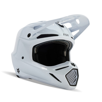 Kask Fox V3 Rs Carbon Solid Helmet White
