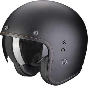 Kask motocyklowy otwarty SCORPION BELFAST EVO MATT czarny