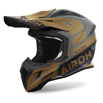 Kask motocyklowy Airoh Aviator Ace 2 Sake Gold Matt