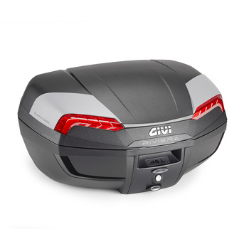 GIVI KUFER CENTRALNY E46 RIVIERA MONOLOCK (46LT) (ZAWIERA PLASTIKOWĄ PŁYTĘ)