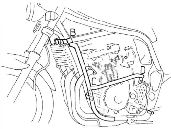 Suzuki GSF 600 S/N Bandit (1996-1999) Gmol silnika
