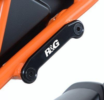 Zaślepka podnóżka RG RACING KTM RC125 / 200 / 390 PARA BLACK
