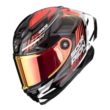 Kask motocyklowy integralny SCORPION EXO-RACE AIR KOBRA Black-Red