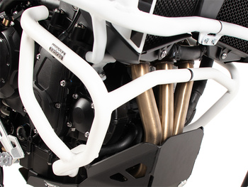 Belka ochronna silnika biała do Triumph Tiger 900 GT / Pro (2024-)