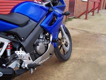 Crashpady Classic RG RACING HONDA CBR125R UP TO 10 BLACK