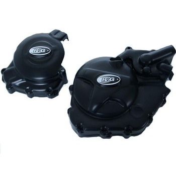 Zestaw osłon silnika RG RACING SUZUKI SV650 16-/SV650X (2 części) BLACK