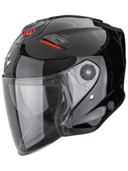 Kask motocyklowy otwarty SCORPION EXO-GT JET Metallic Black