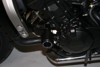 Crashpady Classic RG RACING HONDA HORNET 600 07 & CBF600 08- BLACK