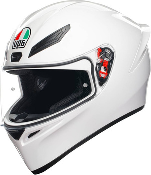 Kask motocyklowy integralny AGV K1 S biały połysk