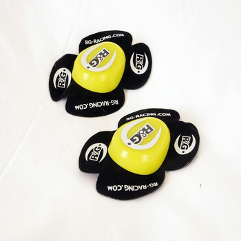 Slidery kolan RG RACING AERO KNEE SLIDERS YELLOW