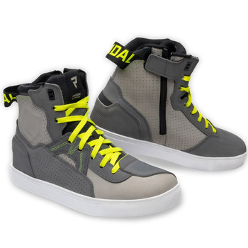 BUTY SKÓRZANE REBELHORN VANDAL MYSTERIOUS GREY/FLUO YELLOW