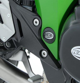 Zaślepka ramy RG RACING KAWASAKI Z800 PRAWA BLACK