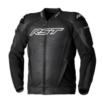 KURTKA MOTOCYKLOWA SKÓRZANA RST TRACTECH EVO 5 BLACK/BLACK/BLACK
