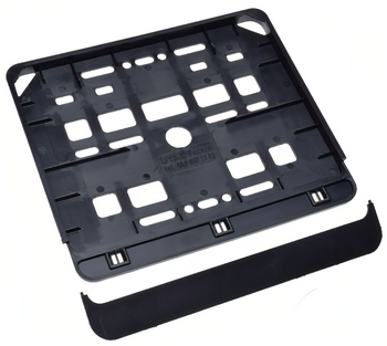 Ramka tablicy rejestracyjnej WM /czarna/