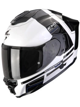 Kask motocyklowy integralny SCORPION EXO-1500 AIR DUAL White-Black-Blue