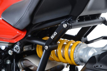Zaślepka podnóżka RG RACING DUCATI MONSTER 1200R LEWA STRONA BLACK