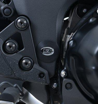 Zaślepka ramy RG RACING KAWASAKI 1000 VERSYS 15- PRAWA DÓŁ BLACK