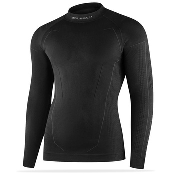 Bluza termoaktywna BRUBECK Cooler z długim rękawem męska czarny