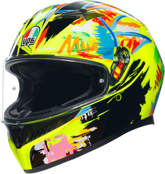 Kask motocyklowy integralny AGV K3 MPLK ROSSI WINTER TEST 2019