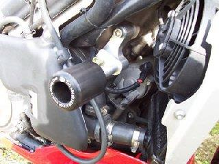 Crashpady Classic RG RACING APRILIA TUONO FRONTS (-05) BLACK