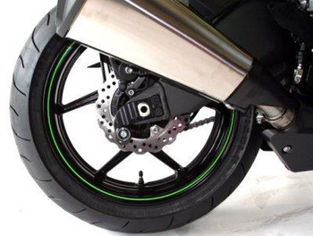 Rolki wahacza RG RACING OFFSET KAWASAKI ZX10-R 04-08 BLACK