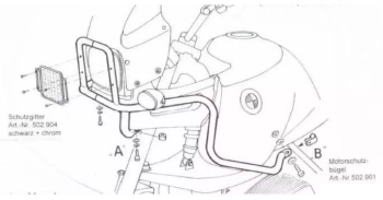BMW R 850 GS (1998-2000)/R 1100 GS (1994-1999) Gmole