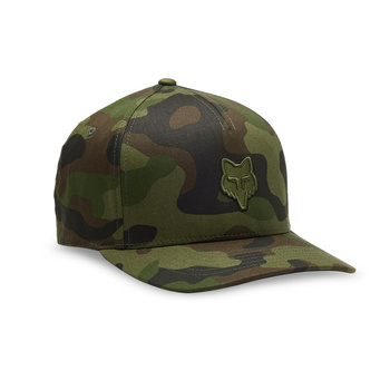 Czapka z Daszkiem Fox Fox Head Flexfit Green Camo