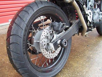 Slidery wahacza RG RACING XT660X/R XTZ660 TENERE BLACK