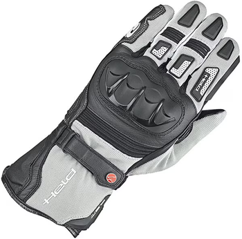 Rękawice motocyklowe skórzano-tekstylne HELD SAMBIA 2IN1 czarno szare