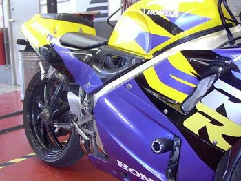 Crashpady Classic RG RACING HONDA VFR400R ALT. KIT BLACK
