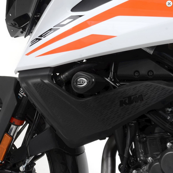Crashpady AERO RG RACING KTM 390 ADVENTURE 20- WHITE