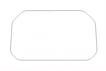 Osłona wyświetlacza do Honda CB750 Hornet / XL750 Transalp