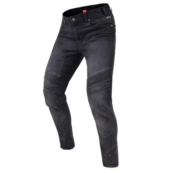 SPODNIE JEANS REBELHORN EAGLE III SLIM FIT WASHED BLACK