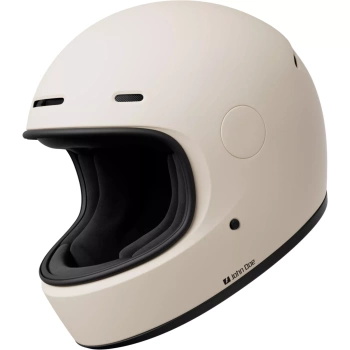 Kask motocyklowy integralny JOHN DOE ONE Frozen Off-White biały
