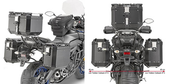Stelaż kufrów bocznych GIVI OUTBACK - Tracer 900 / Tracer 900 GT (18)