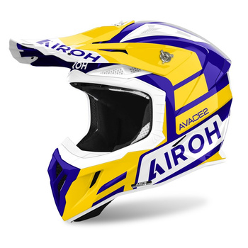 Kask motocyklowy Airoh Aviator Ace 2 Sake Yellow Gloss