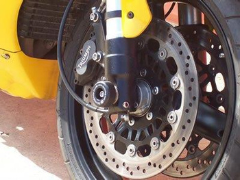 Slidery przedniego zawieszenia RG RACING TRIUMPH (T)595 / 955I UP TO 99 BLACK