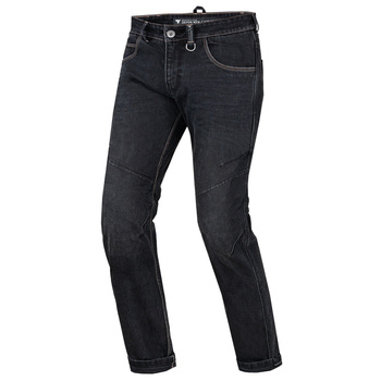 Jeansy motocyklowe SHIMA DEVON MEN BLK LONG