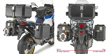 Stelaż kufrów bocznych GIVI ONE-FIT CAM - HONDA CRF1100L Africa Twin Adventure Sports (20)