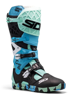 Buty motocyklowe crossowe SIDI CROSSAIR X niebiesko czarne