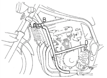 Suzuki GSF 1200 S/N Bandit (1996-2000) Gmol silnika