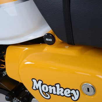 Zaślepka ramy RG RACING HONDA MONKEY 18- LEWA LUB PRAWA STRONA BLACK